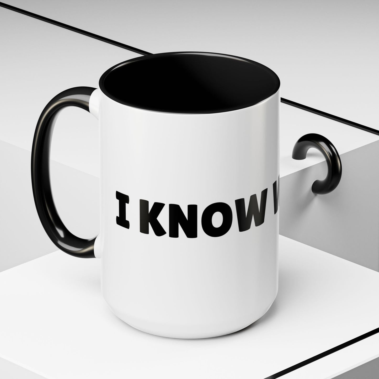 Taza de café I KNOW WORDS