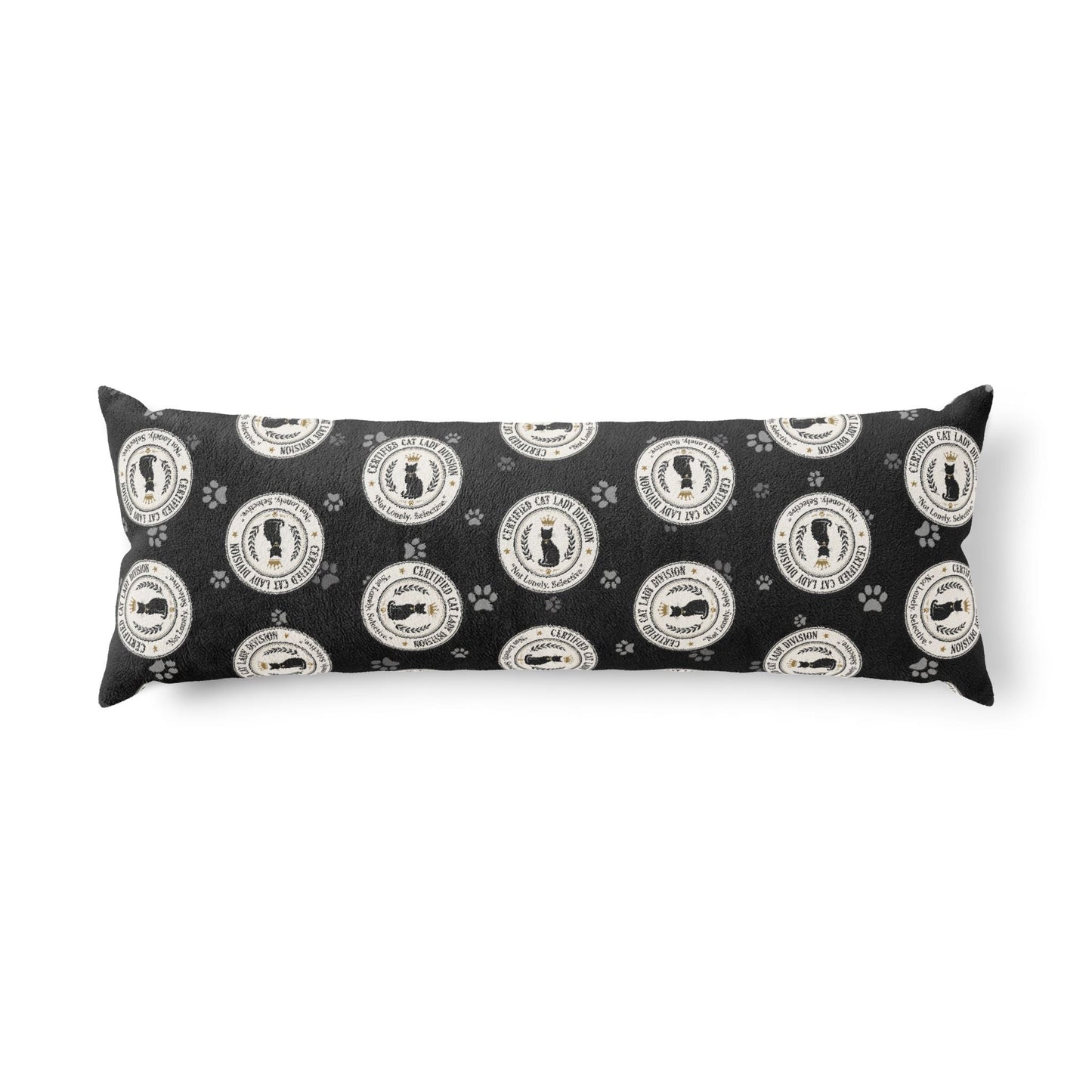 Coussin de corps de la division des amatrices de chats certifiées
