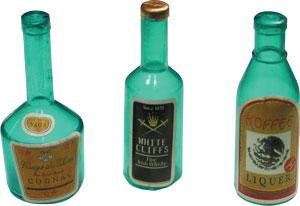 Botellas de Licor Miniatura Variadas - 72 Contenido