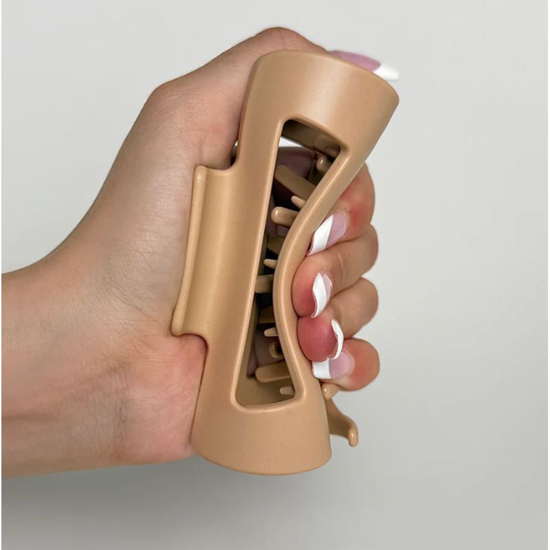 Clip para el cabello en forma de tiburón de silicona de grado alimenticio premium para mujeres