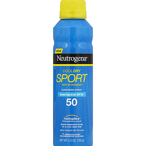 Neutrogena CoolDry Sport Sunscreen Spray SPF 50 - 5.5 Oz