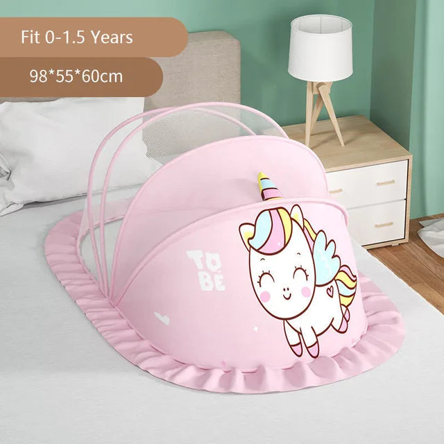 Filet anti-moustiques pour bébé en yourte mongole pour berceaux