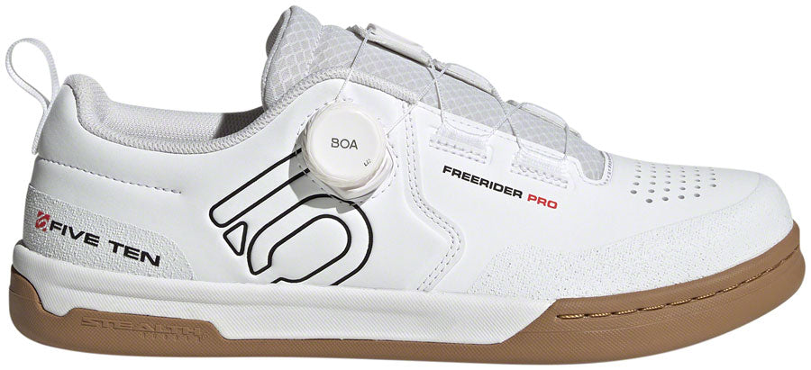 Zapatos planos Five Ten Freerider Pro BOA - Hombre FTWR White/Core Black/Red 14