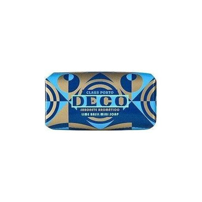 Jabón Mini de Baño Claus Porto Deco Lima Albahaca 1.7 Oz