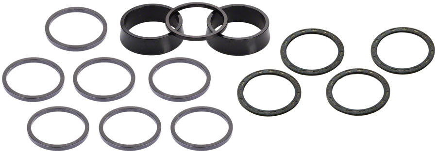 RaceFace Crankset Spacer Kit for CINCH 30mm Spindle Systems - Aluminum Black