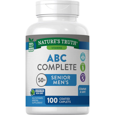 Multivitamine complet pour hommes seniors ABC de Nature's Truth