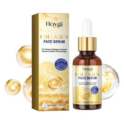 Collagen Face Serum, Moisturizing, Moisturizing And Firming Facial Skin, Cleaning, Anti-Wrinkle, Anti-Aging Eyes - Korvel