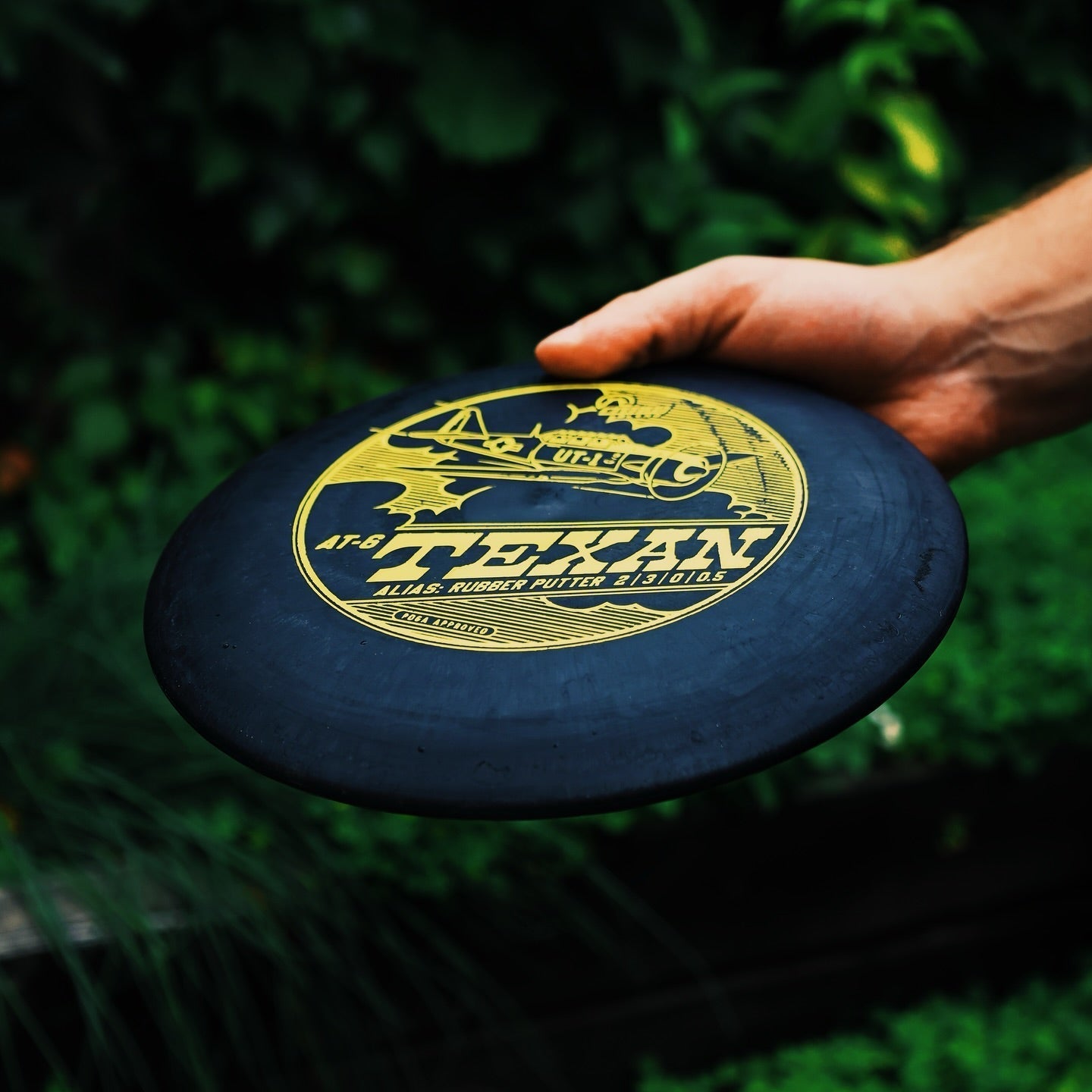 Lightning Warbird AT-6 Premium Rubber Golf Putter Disc