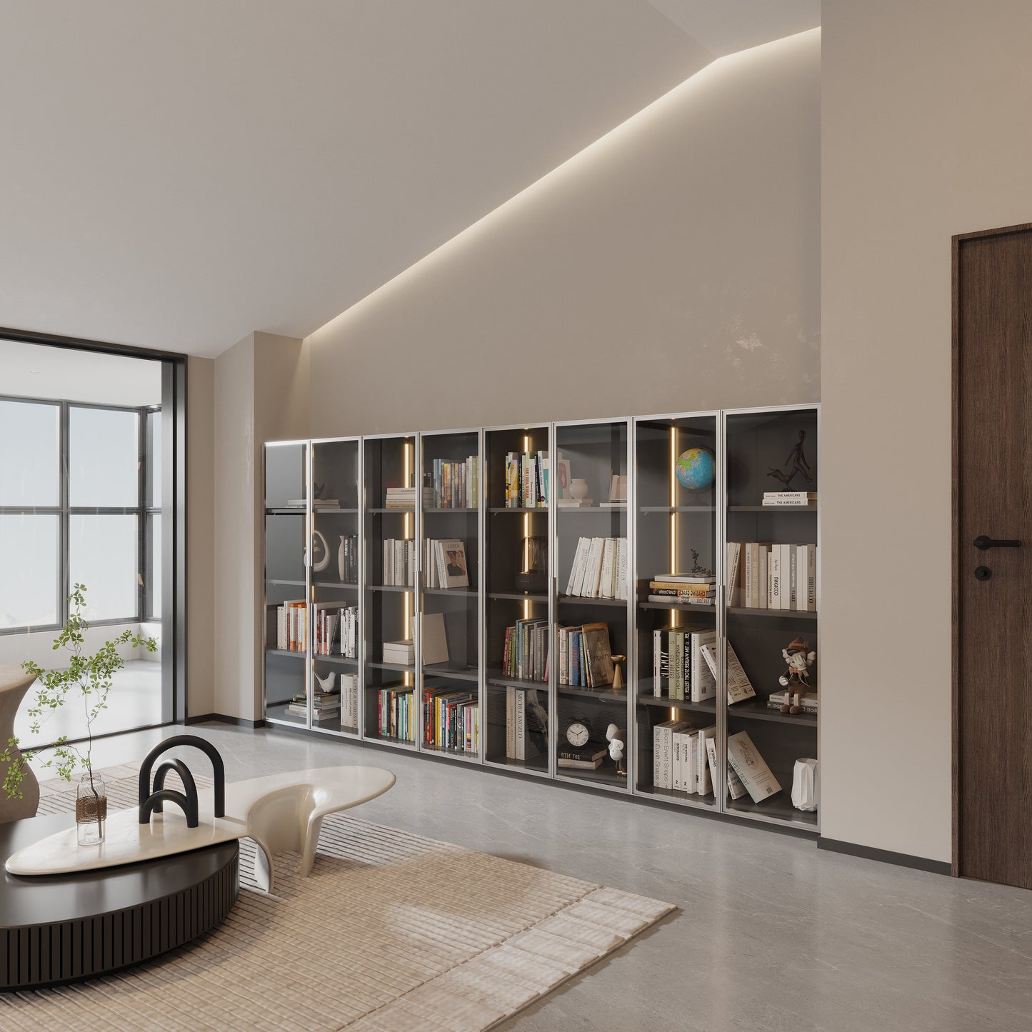 Display storage cabinet - Korvel