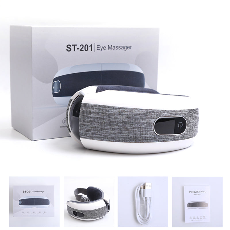 Masajeador de Ojos Bluetooth Premium con Calor y Música