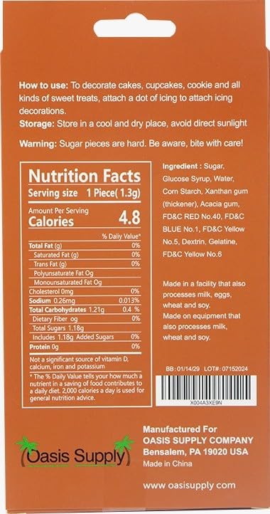 Thanksgiving Fall Edible Cake Decorations - 15 Count