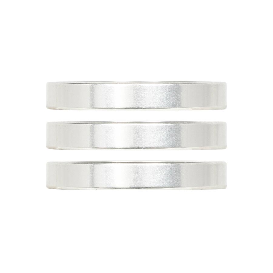 Industry Nine iRiX Headset Spacer - 5mm Aluminum Silver (3pcs)
