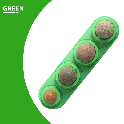 Interactive Catnip Ball Toy for Engaging Playtime
