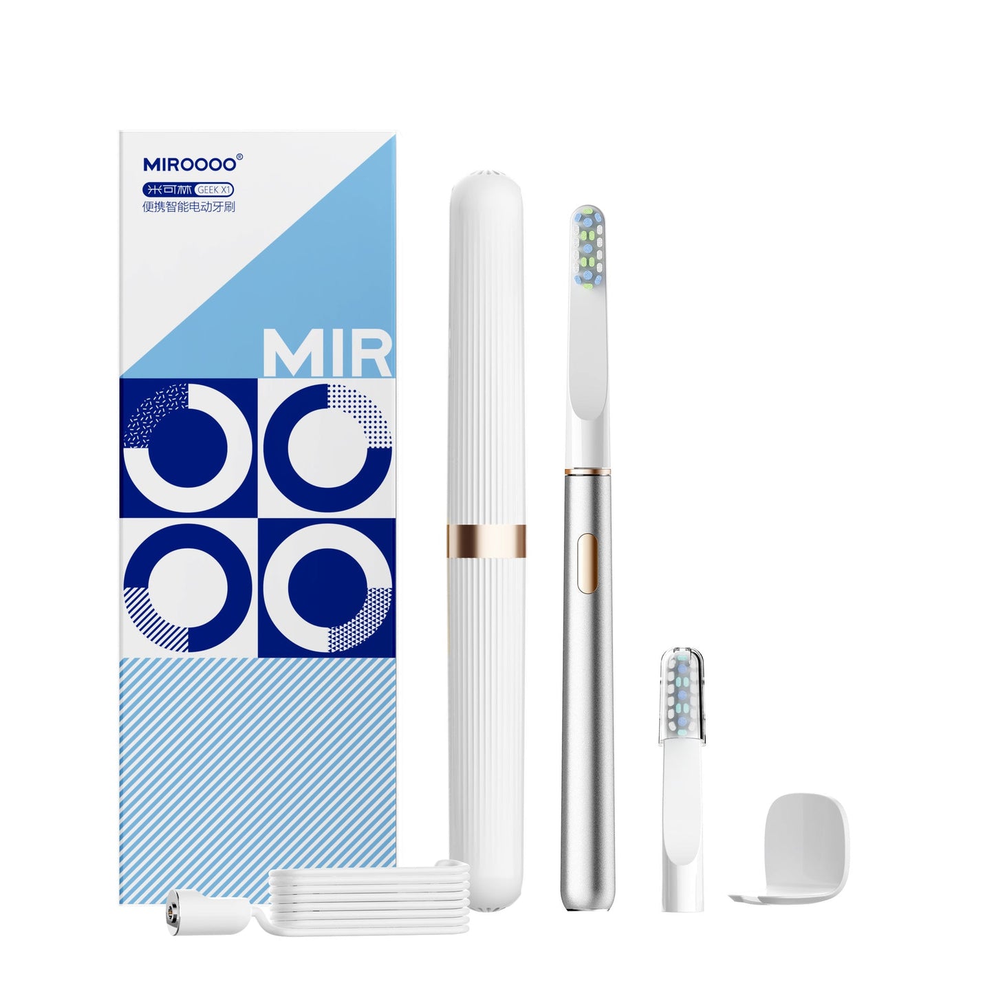 Soundwave electric toothbrush intelligent vibration magnetic charging electric toothbrush - Korvel