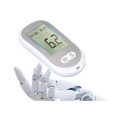 Easy Use Blood Glucose Meter Glucometer Digital Blood Glucose Meter Glucometre with Blood Glucose Test Strips - Korvel