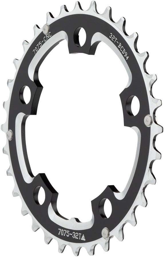 MSW Multi Speed 32t x 94mm Middle Chainring - Black