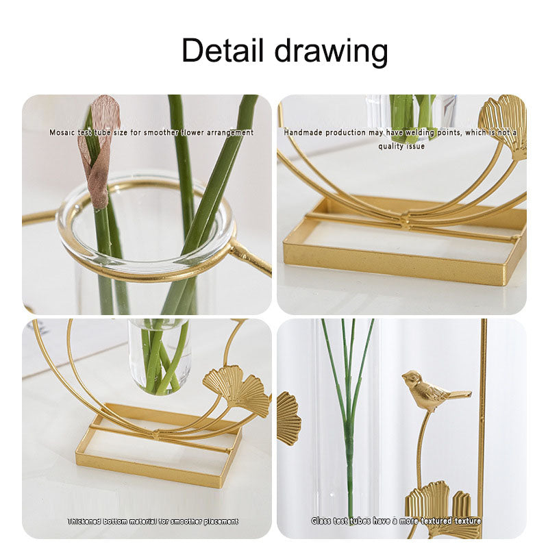 Nordic Light Luxury Vase for Elegant Home Decor