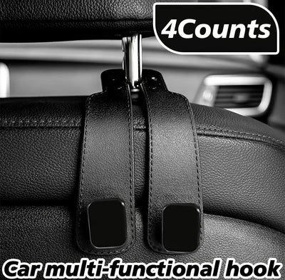 Crochets de voiture GripRide - Solution de rangement premium pour véhicule