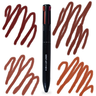 4-in-1 Lip Makeup Pen - Versatile Color Options