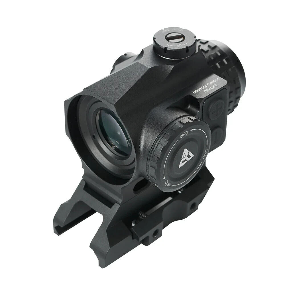 Corsac 1x18 Micro Prism Scope Etched Reticle 8 Day+2 NV IPX67 Hunting Optic - Korvel