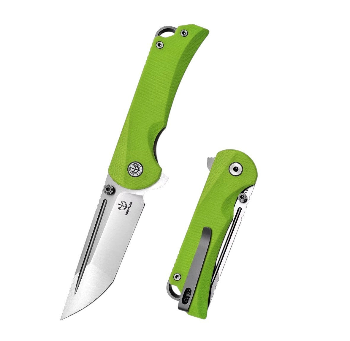 Compact 14C28N Folding Knife with G10 Handle