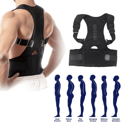 Magnetic Posture Corrector Brace for Back and Shoulders - Korvel