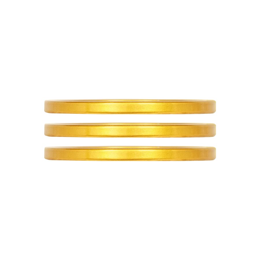 Espaciador de Headset Industry Nine iRiX - 2.5mm Aluminio Dorado (3pcs)