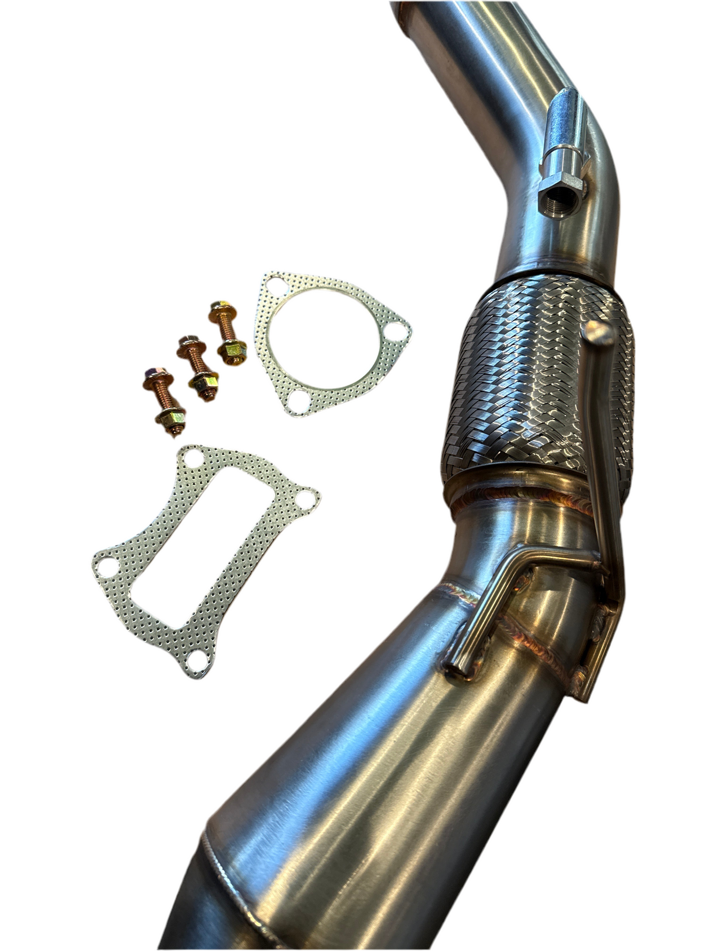 SPDZ1 K-Series Megaphone Downpipe for 12-15 Civic Si & 13-15 Acura ILX - Korvel