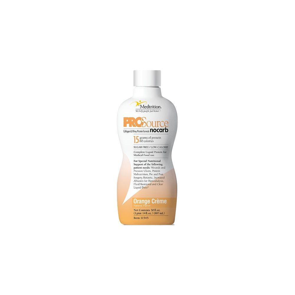 Medtrition Prosource Liquid Protein, Crema de Naranja, 32 Oz