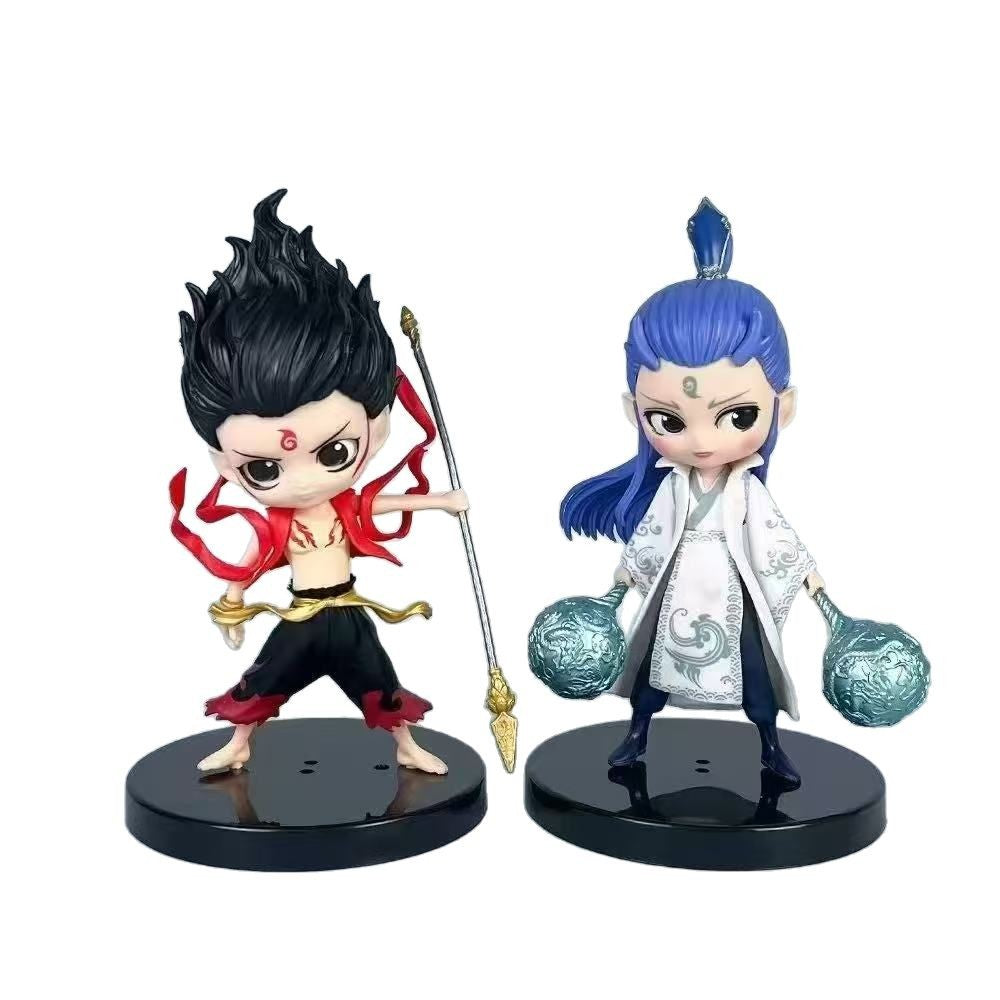 Figurine d'action Q Version Anime Nezha - Collection premium