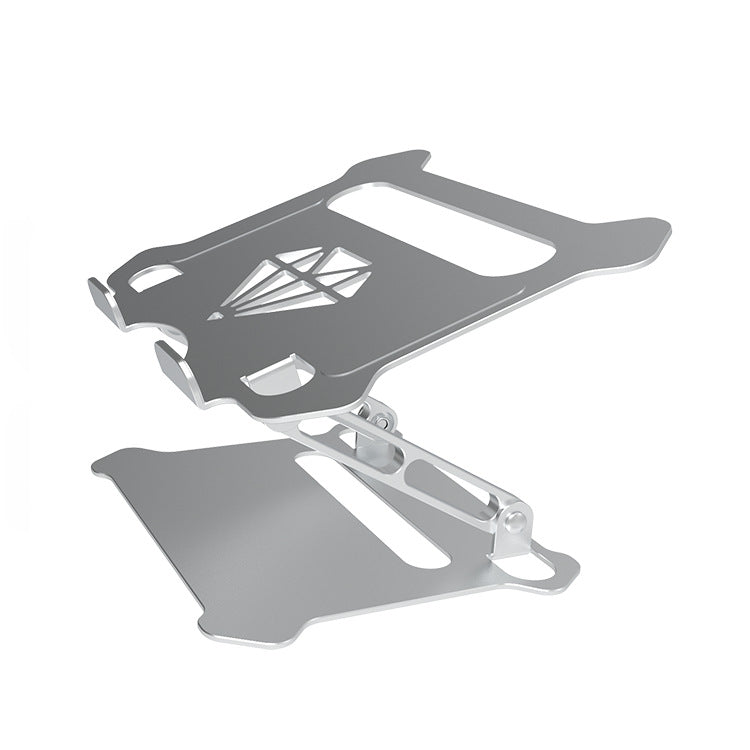 Laptop Desktop Bracket Notebook Cooling Bracket Aluminum Alloy Tablet Bracket Foldable And Easy To Carry - Korvel