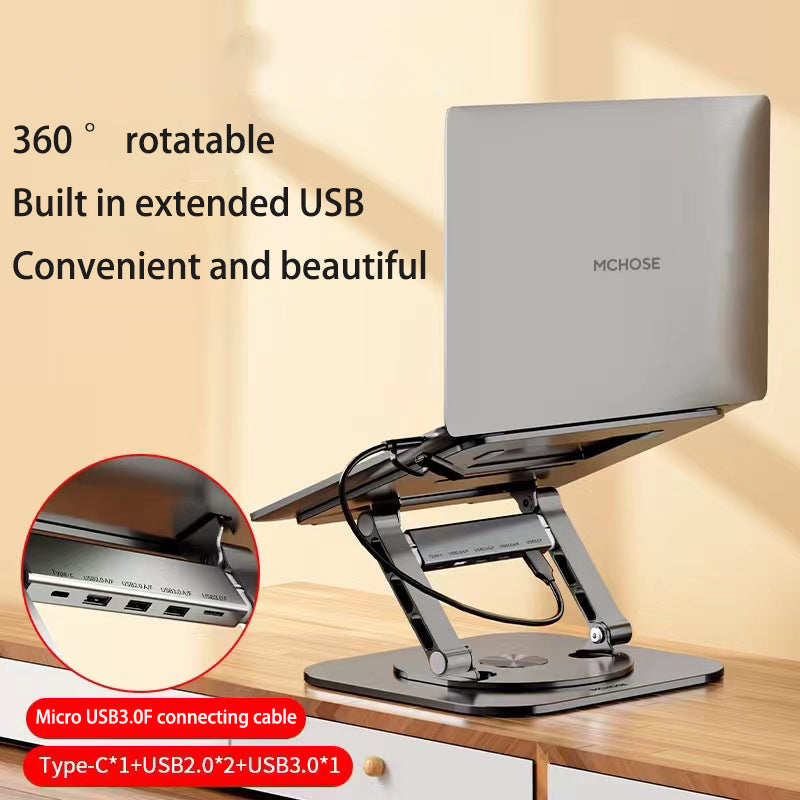 MCHOSE LS928 3rd Gen Aluminum Laptop Stand - Premium Folding Design