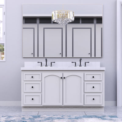 60"x36" Oversized Modern Rectangle Bathroom Mirror