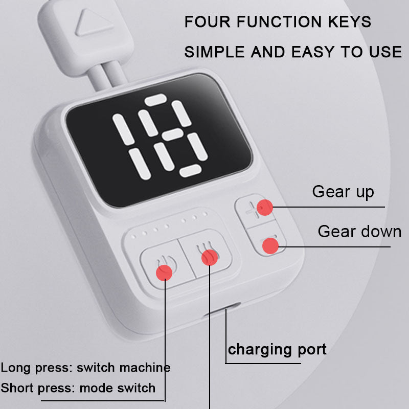 Massager cervical portable mini avec compresses chaudes