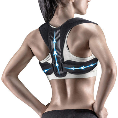 Back clavicle correction belt men's and women's anti-hunchback posture correction belt sitting posture corrector - Korvel