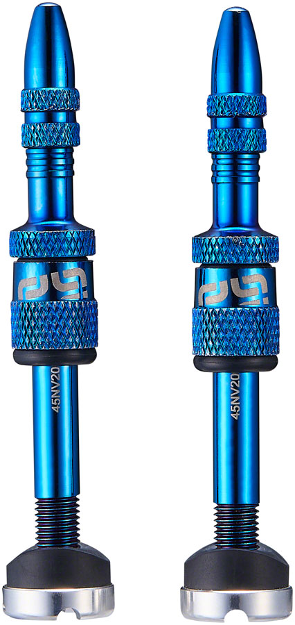 Vanne tubeless en aluminium e*thirteen Quick Fill Plasma - 23 - 31mm paire