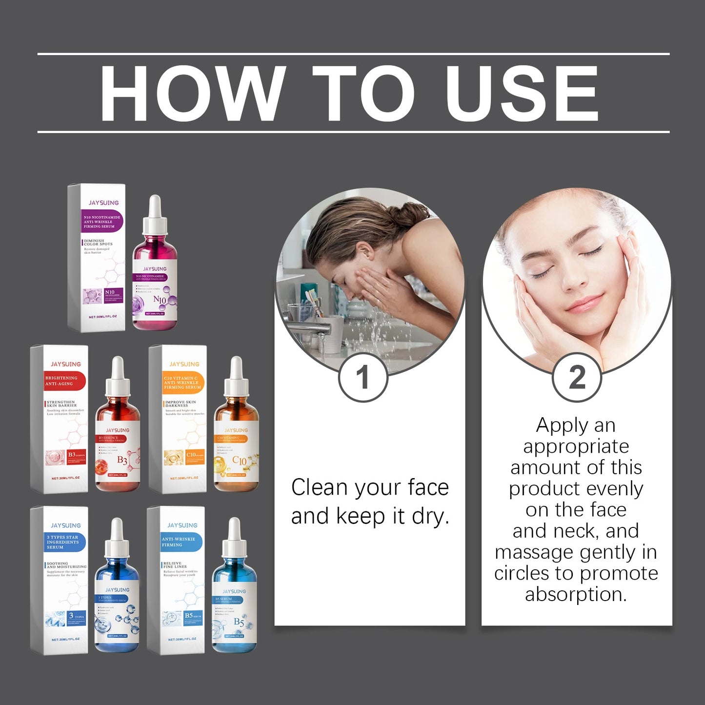 5-Piece Facial Moisturizing Serum Gift Box