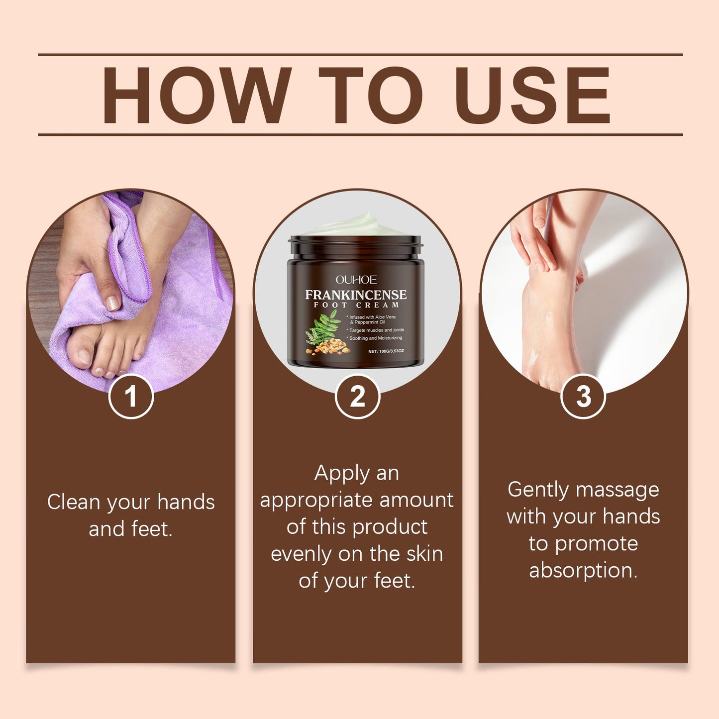 Nourishing Moisturizing Foot Cream for Soft Skin
