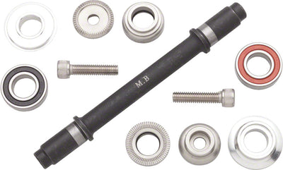 Surly Ultra New Hub Axle Kit - 120mm Rear Free/Free Silver