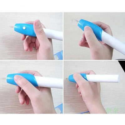 Mini Electric Jewellery Metal Plastic Wood Glass Engraving Pen Carving Machine Graver Tool Educational Equipment - Korvel