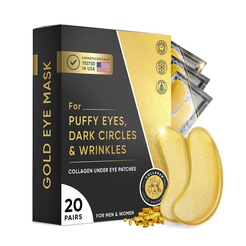 Mascarilla de Ojos de Oro Premium para Ojos Radiantes