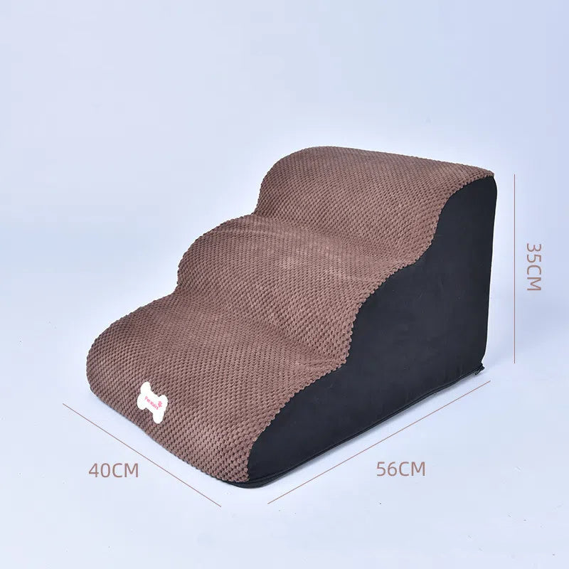 Pet slope stairs anti slip and wear-resistant removable and washable sponge steps - Korvel