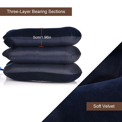 Swan Neck Correction Artifact Cervical Spine Traction Device Cervical Spine Neck Traction Belt Inflatable Neck Protection - Korvel