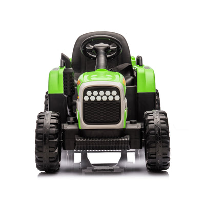 Children's electric tractor toy, powered by 24V battery, 200w * 2 motor 1.86-4.97MPH/remote control three speed adjustable - Korvel