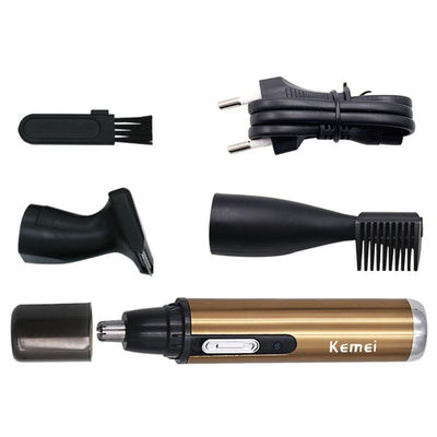 Kemei Electric Shaving Nose Hair Trimmer Safe Face Care Shaving Trimmer - Korvel
