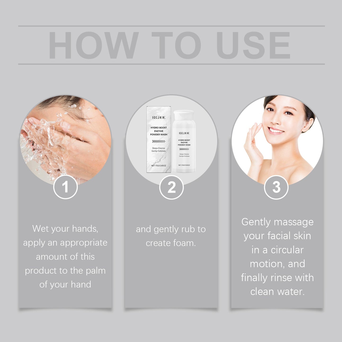 Cleansing Flour Gently Cleanses Face, Moisturizes And Hydrates Skin, Refreshing And Non-Greasy Cleansing Flour - Korvel