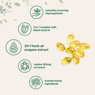 Oil of Oregano Soft Capsules - Korvel