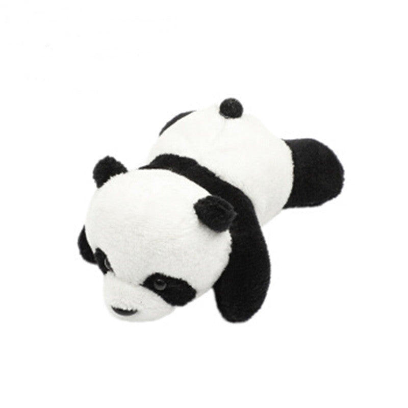 Bandeau en peluche style coréen avec tête de panda pour filles