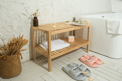 Shoe bench-Birch, 3 Tier Sturdy Shoe Bench Holds up to 300lbs for Entryway Bedroom Living Room Balcony,natural - Korvel