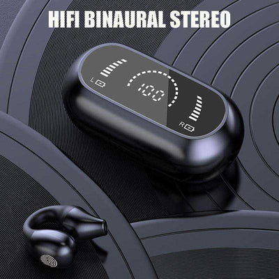 The New S03 Wireless Bluetooth Headset 5.2 Binaural Not In-Ear Type Sports Calls High Quality Private Mode Universal - Korvel